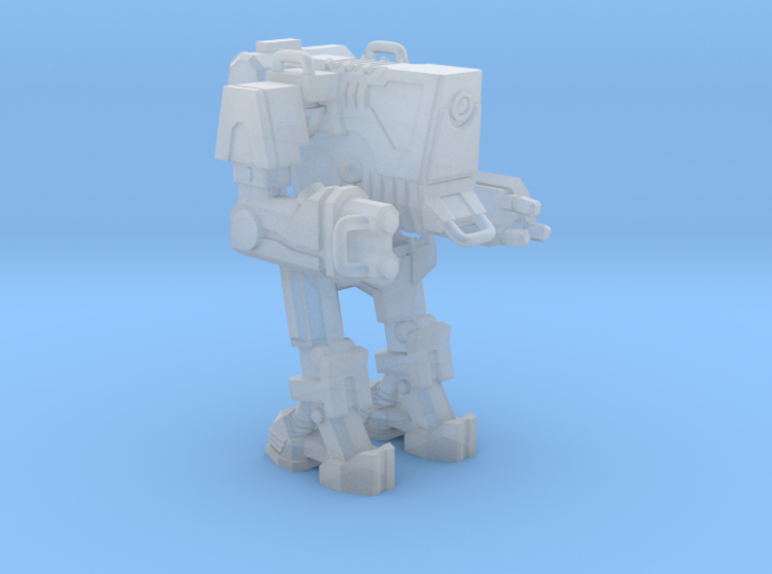 1/87 Scale Wofenstain Boss Guard Robot 3d printed