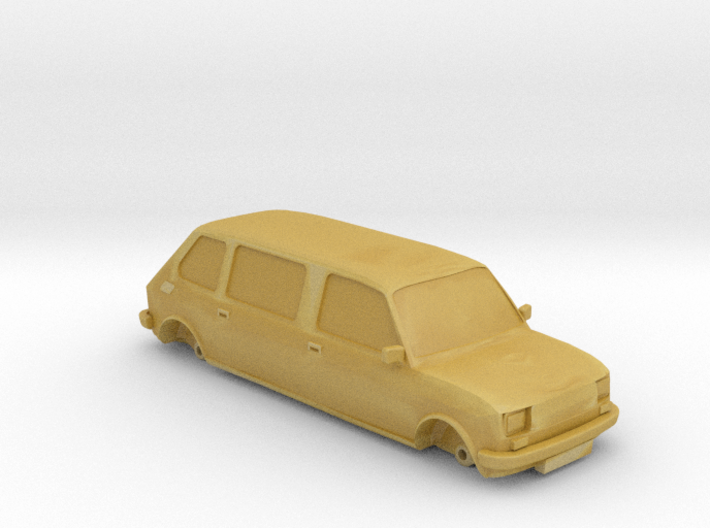 1/87 Scale Fiat 126 Limo 3d printed 
