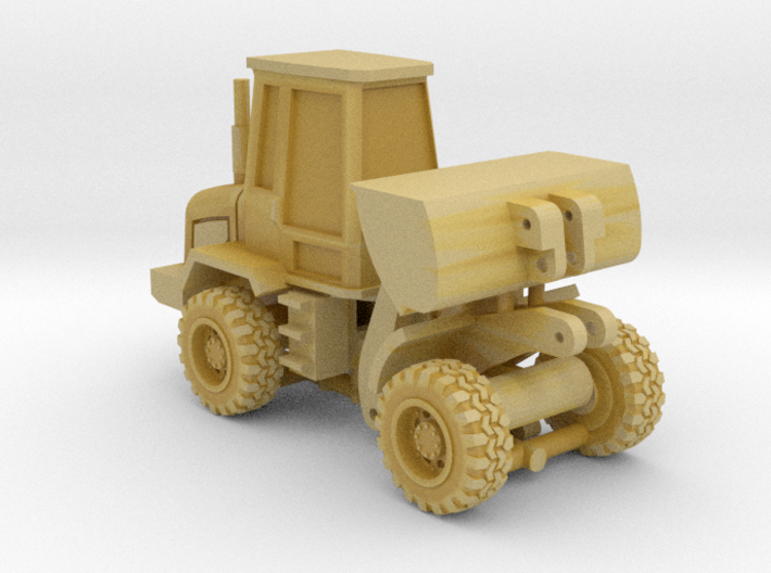 1-87 Scale Small Front Loader 3d printed 