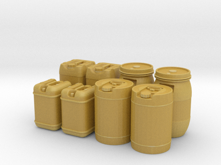 1/14 scale containers 3d printed