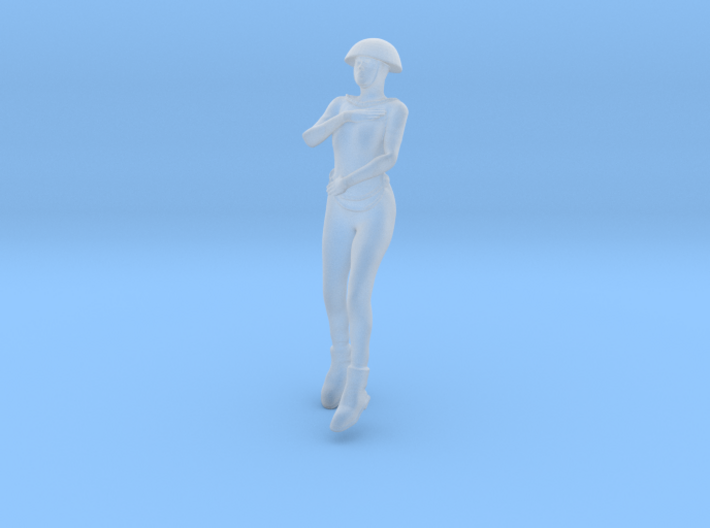 Lost in Space - Athena Green Lady Floating - PL 3d printed