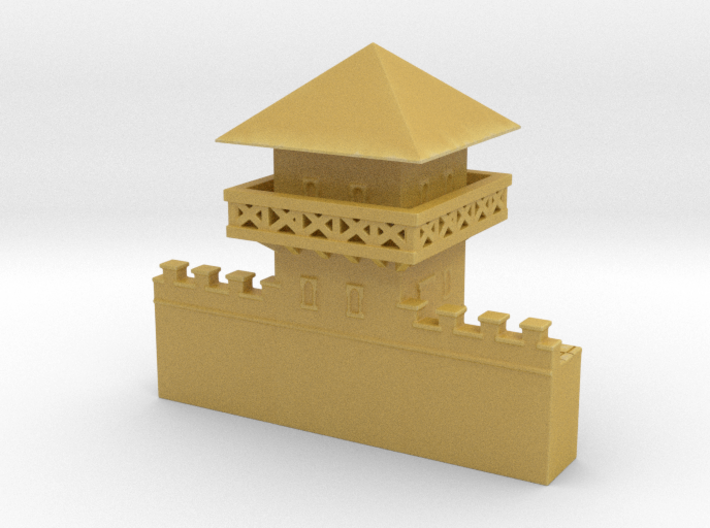 hadrian's wall Watchtower 1/144 3d printed