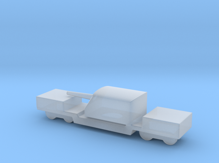 ta 120 45 1/160 Italian railway artillery 3d printed