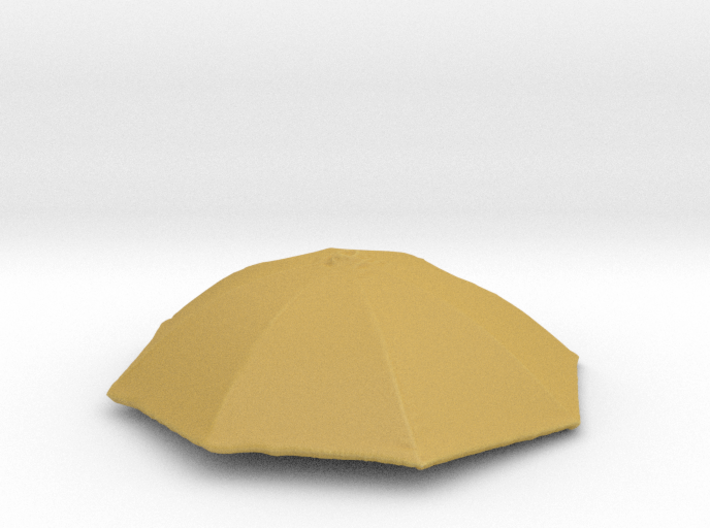 1/24 Realiastic Umbrella Top for Auto Diorama 3d printed