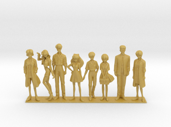 1/43 NERV Team Families and Friends 3d printed 