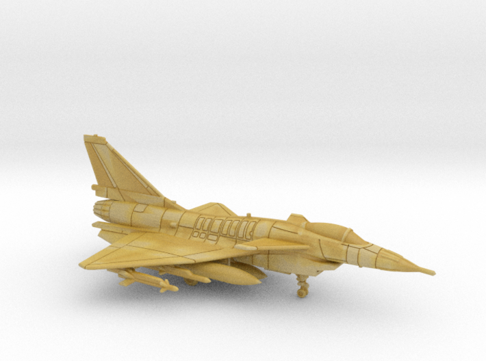 1:222 Scale J-10A Firebird (Loaded, Deployed) 3d printed