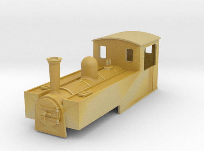 OO9 replacement body for liliput 0-6-2t  3d printed 