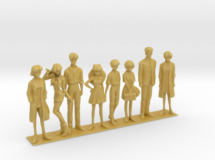 1/60 NERV Team Families and Friends 3d printed
