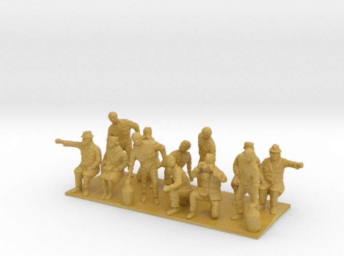 1/64 Diorama Figure Set Z 3d printed