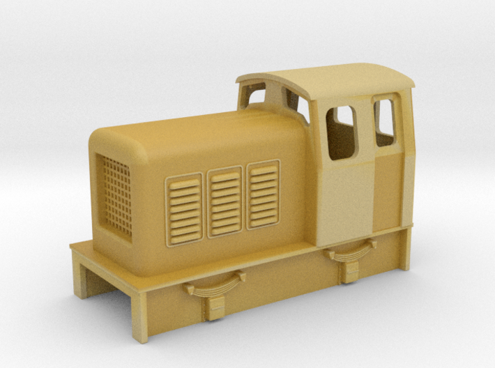 009 chunky diesel loco 3d printed