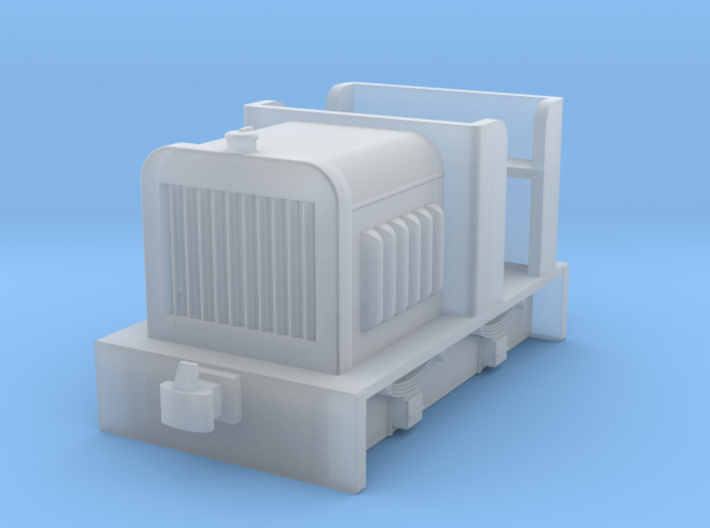 009 small diesel loco 2 ( open cab) 3d printed