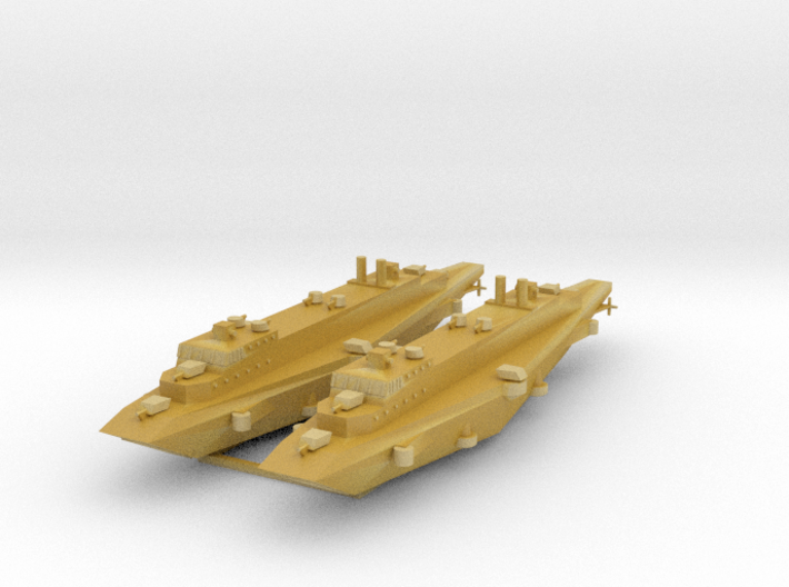 HMAS Hannibal 1:600 x2 3d printed 