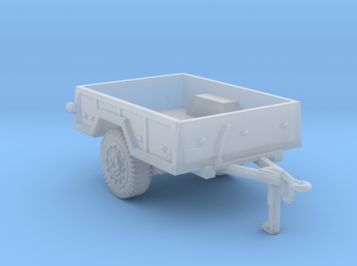 M101 trailer for humvee 3d printed