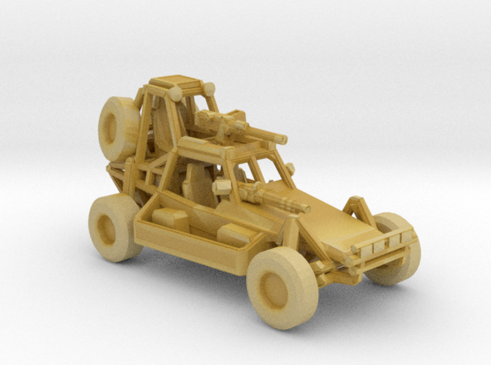 Desert Patrol Vehicle v2 1:220 scale 3d printed