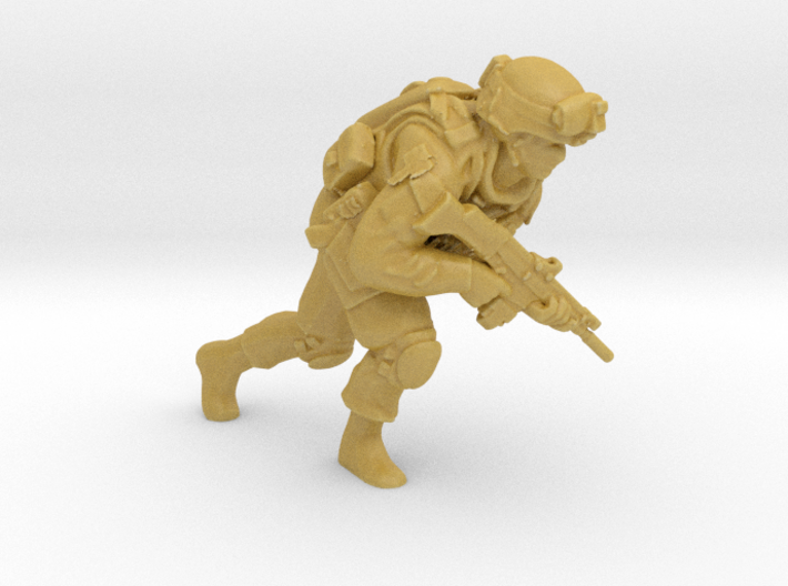 Soldier 13 no base (1:64 Scale) 3d printed