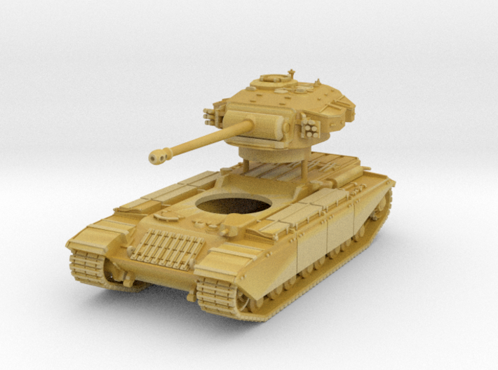 FV201 (A45) British Universal Tank Scale: 1:100 3d printed 