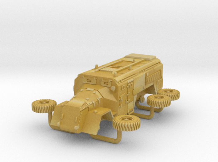 AEC Armoured Command Vehicle 6x6 Scale: 1:100 3d printed 