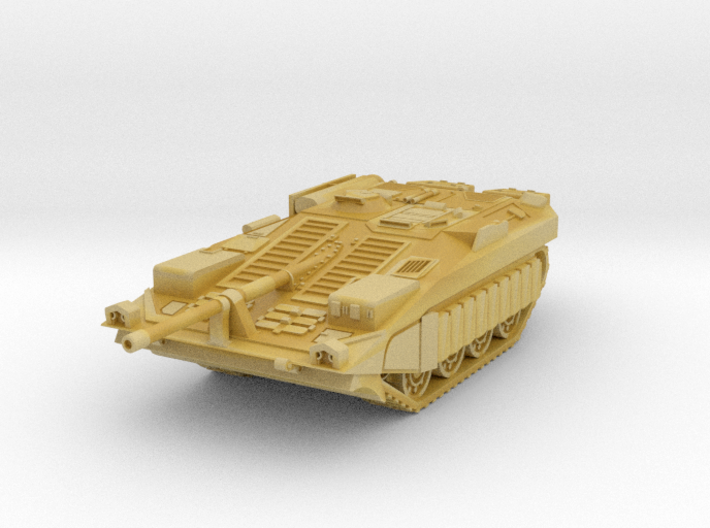 Stridsvagn 103 (Strv 103) S-Tank Scale: 1:100 3d printed 