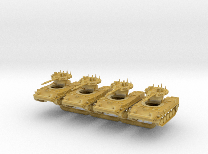 BMD-4 Infantry fighting vehicle (IFV) Scale: 1:285 3d printed 