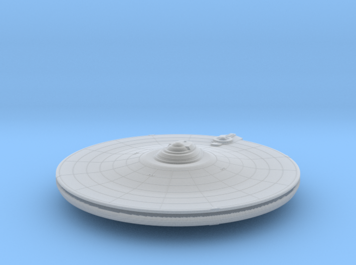 1000 TMP saucer hull split 3d printed