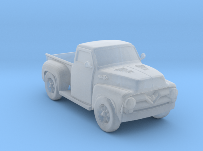 1956 Custom Ford pickup 1:160 scale. 3d printed