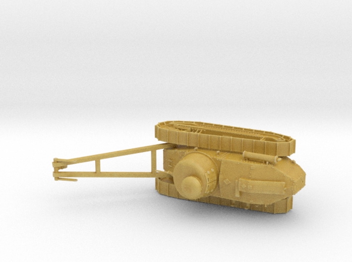 1/87th scale Renault Ft-17 crane 3d printed 