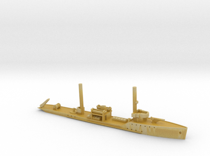 1/1800th scale Fugas class soviet minelayer ship 3d printed 