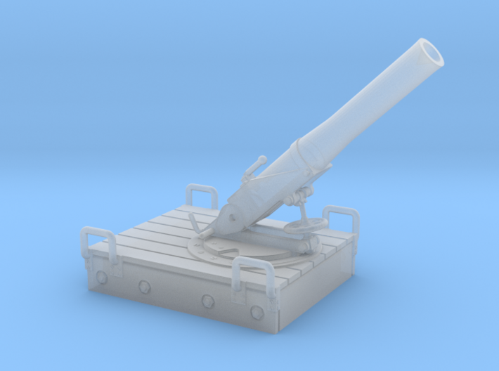 1/72nd scale 18M 14cm mortar 3d printed