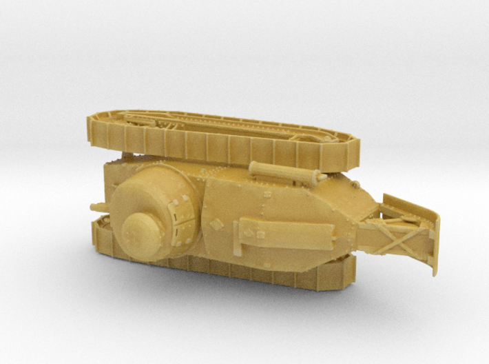 1/120th scale Renault Ft-17 Char Canon (Girod) 3d printed 