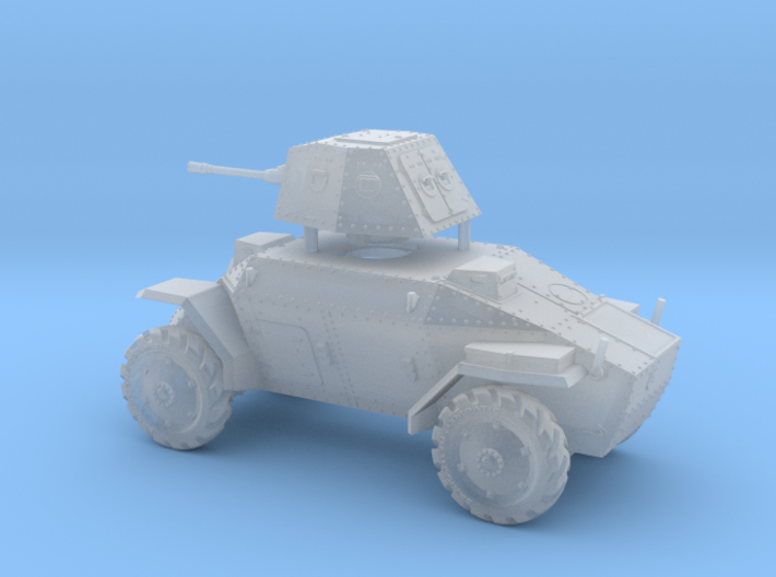 1/144th scale 39M Csaba hungarian armoured car 3d printed