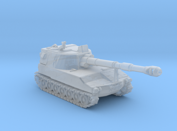 M109 SP 155 mm howitzer 1:160 scale 3d printed