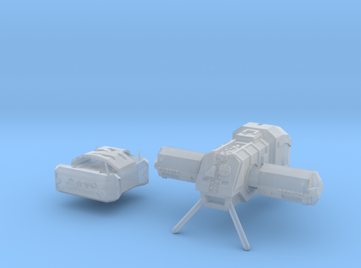 Somtaaw &quot;Clee-San&quot; Science vessel 3d printed