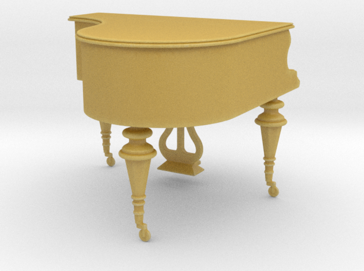 1/25th scale Piano 3d printed