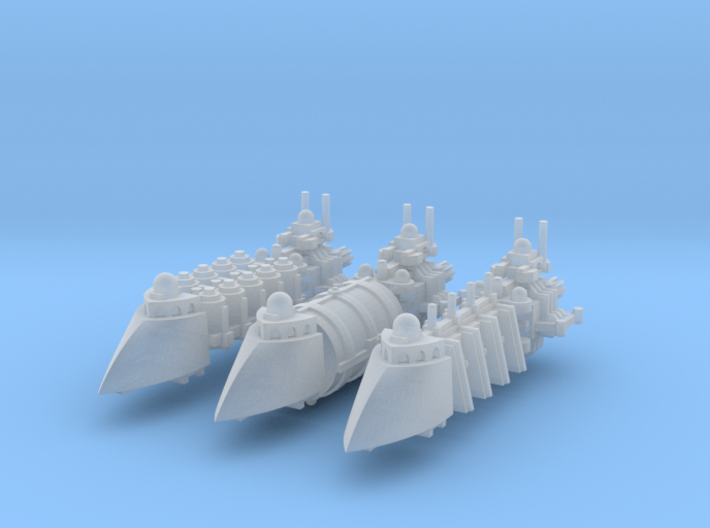 Privateer Transports (3) 3d printed