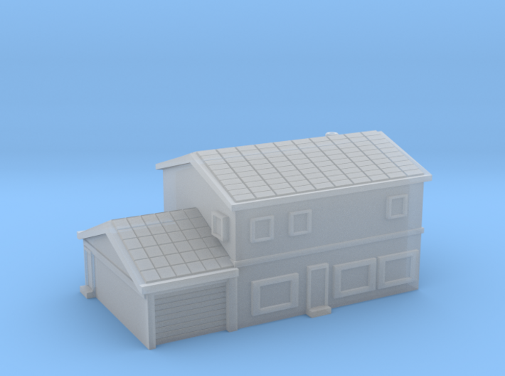 House 4 - 2 levels and garage 3d printed
