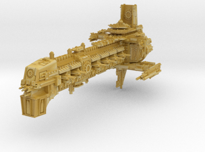 Heirophant Battleship 3d printed