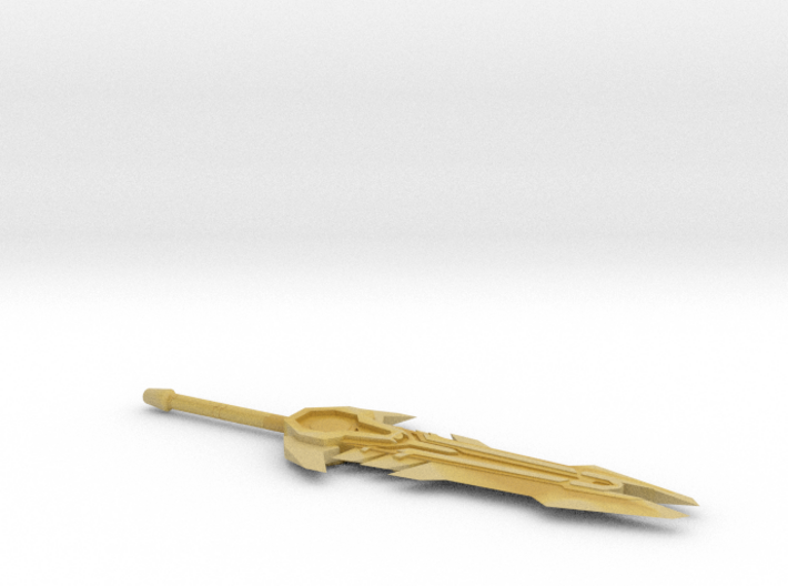 Miniature Mecha Aatrox Sword - LOL - 15cm 3d printed
