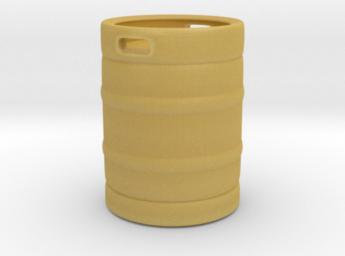 Beer Barrel 01. 1:24 Scale 3d printed