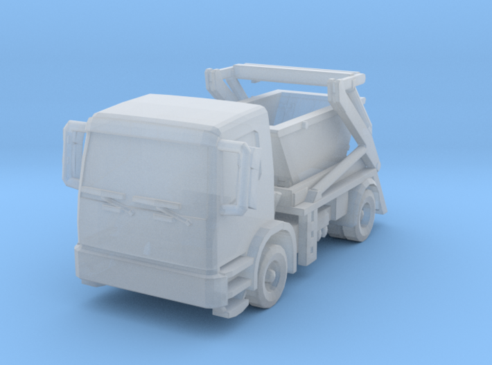 Truck &amp; Container 01. Z Scale (1:220) 3d printed