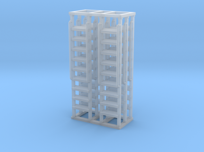 Ladder 01. HO Scale 3d printed