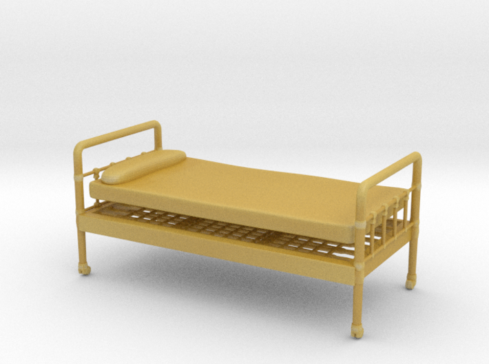 Bed 01. 1:24 scale 3d printed