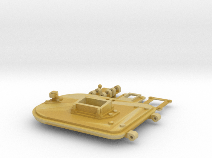 Panzer IV Ausf. D Turret Right Hatch 3d printed 