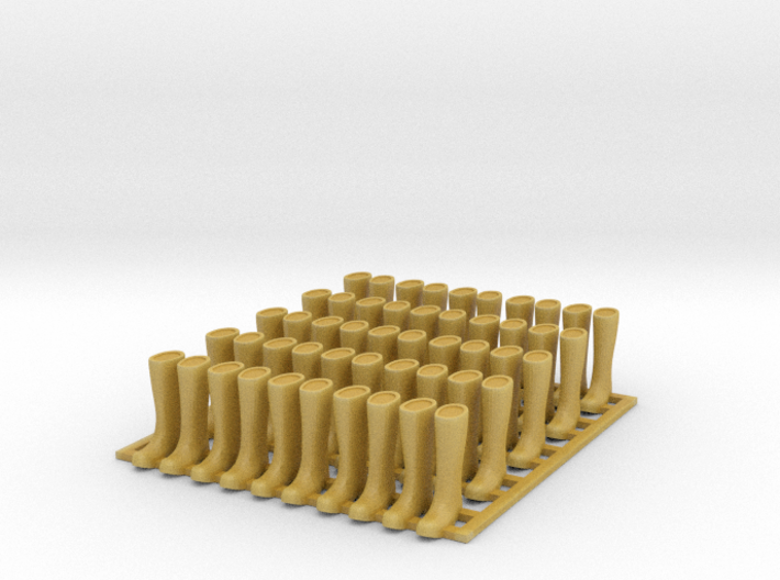 Rubber Boot 01. O Scale (1:43) 3d printed 