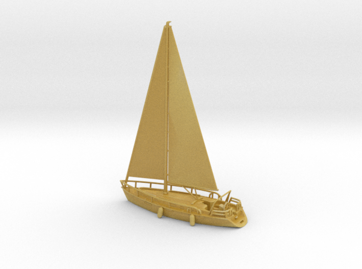 SailBoat_Ver02_Scale_N_Rev01 3d printed