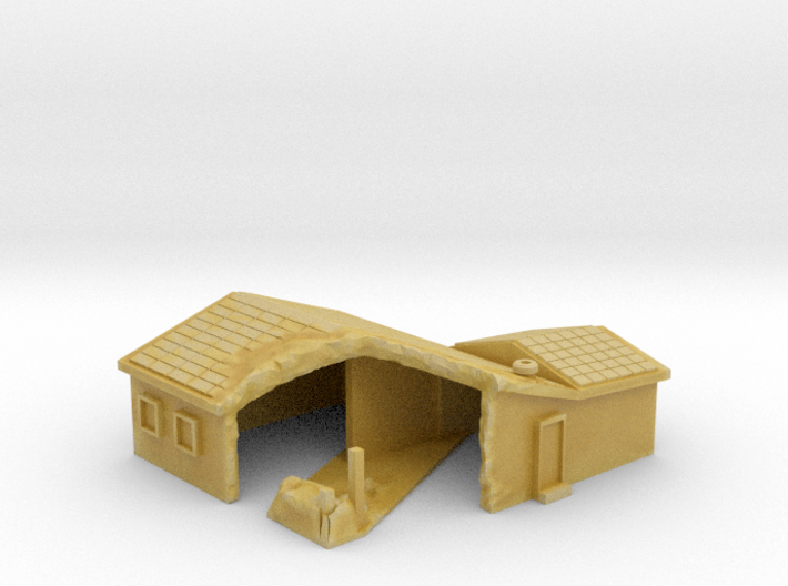 Damaged house 2 free download 3d printed