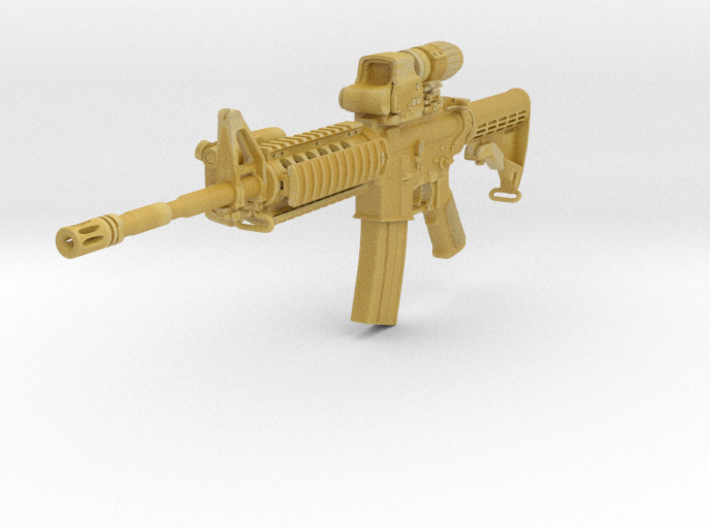 1/10th 4A1 Tactical 2 stock retracted 3d printed