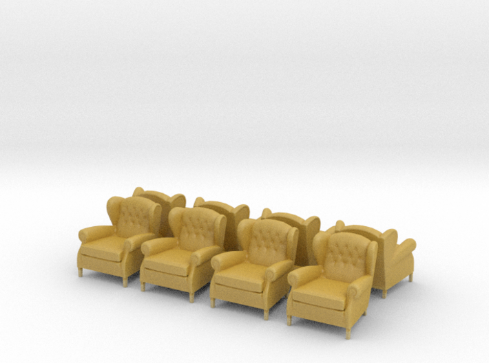 ArmChair 03.1:76 Scale 3d printed
