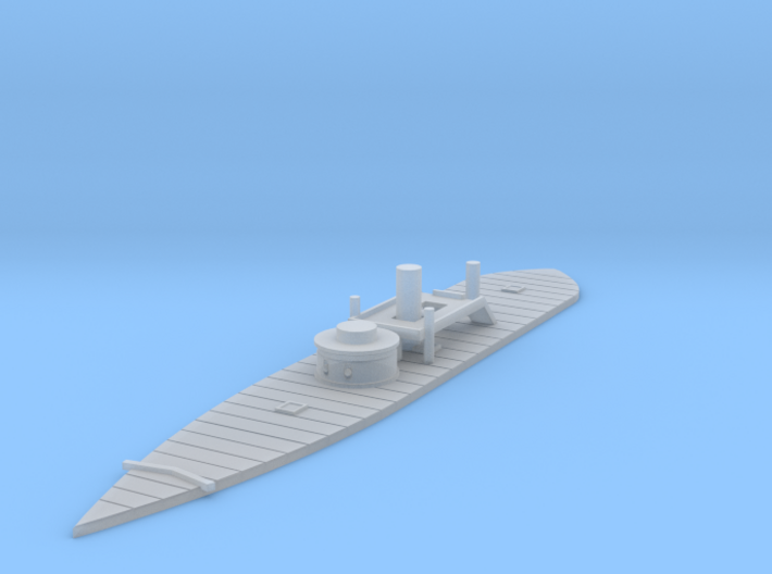 1/1000 USS Puritan 3d printed