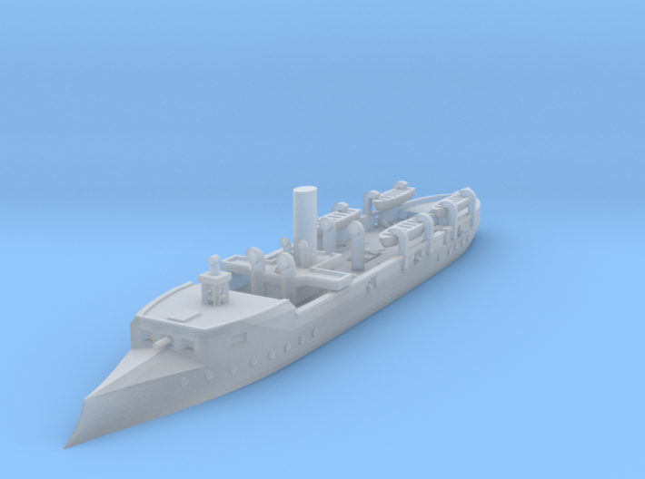 1/1250 Sivuch Class Gunboat 3d printed