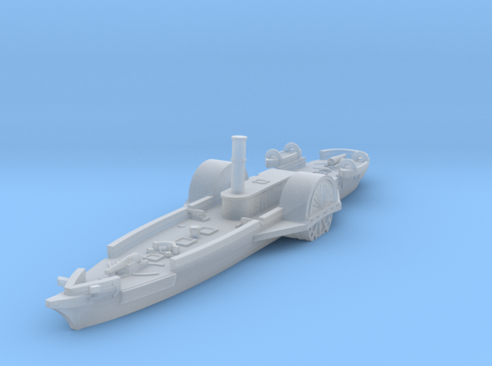 1/1200 USS Saginaw 3d printed